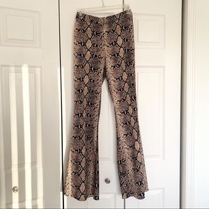 Zara Snake Print Pants